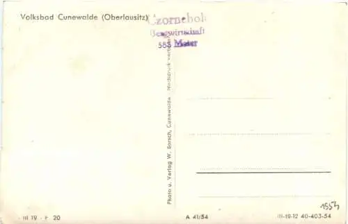 Cunewalde in Sachsen - Volksbad -739348