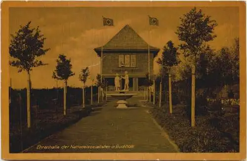 Buchholz in Sachsen - Ehrenhalle der Nationalsolzialisten - 3. Reich -739486