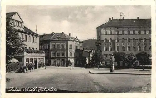 Löbau in Sachsen - Adolf Hitlerplatz -739836