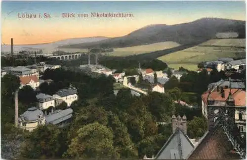 Löbau in Sachsen - Blick vom Nikolaikirchturm -739870