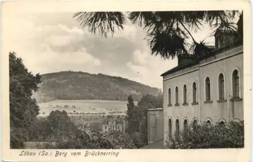 Löbau in Sachsen - Berg vom Brücknerring -739844