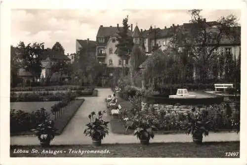 Löbau in Sachsen - Anlagen Teichpromenade -739928