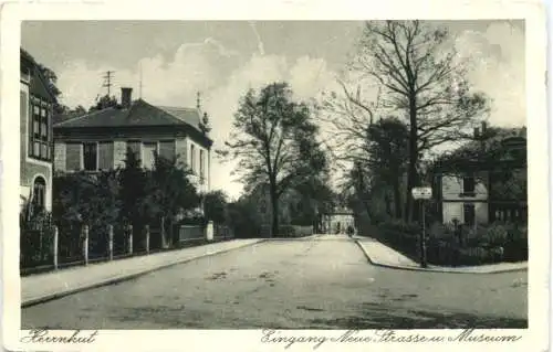 Herrnhut in Sachsen - Eingang Neue Strasse -740082