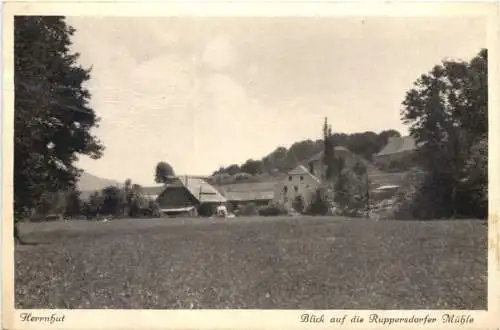 Herrnhut in Sachsen - Blick auf die Ruppersdorfer Mühle -740064