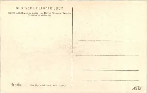 Herrnhut - Das Herrschaftshaus -740132