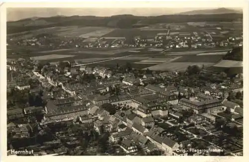 Herrnhut in Sachsen - Fliegeraufnahme -740202