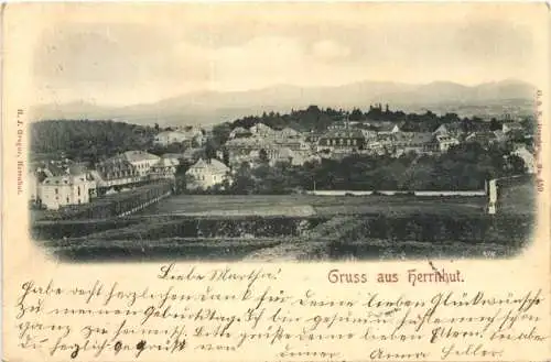 Gruss aus Herrnhut in Sachsen -740246