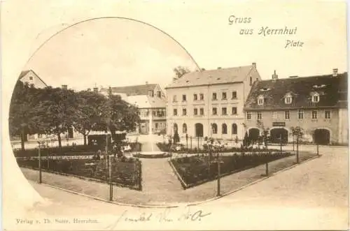 Gruss aus Herrnhut in Sachsen - Platz -740266