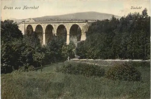 Gruss aus Herrnhut in Sachsen - Viadukt -740346