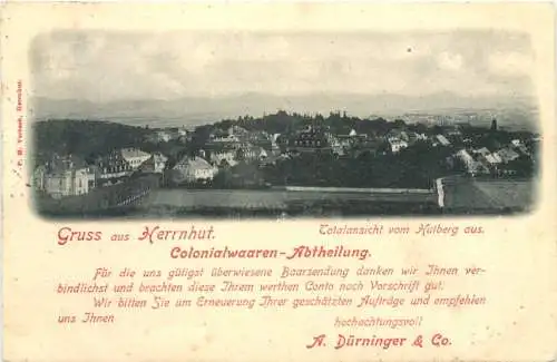 Gruss aus Herrnhut in Sachsen - Colonialwaaren Abtheilung -740248