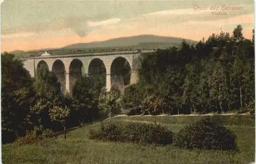 Gruss aus Herrnhut in Sachsen - Viadukt -740344