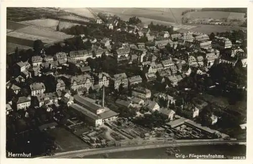 Herrnhut in Sachsen - Fliegeraufnahme -740200