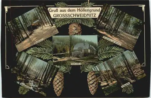 Großschweidnitz - Gruss aus dem Höllengrund -740442