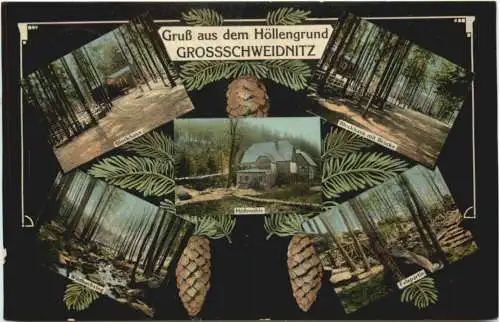 Großschweidnitz - Gruss aus dem Höllengrund -740444