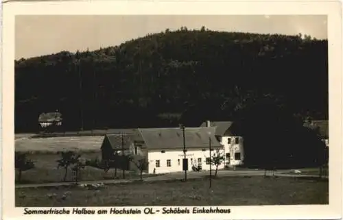 Halbau am Hochstein - Schöbels Einkehrhaus -740470