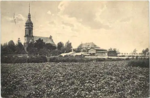 Gruß aus Kleinschweidnitz - Anstaltsgemüsegarten -740414