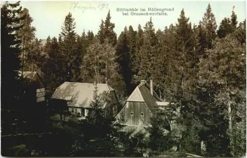 Großschweidnitz - Höllmühle im Höllengrund -740434