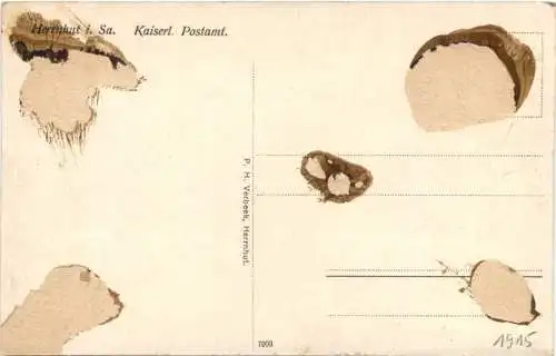 Herrnhut in Sachsen - Kaiserl. Postamt -740576