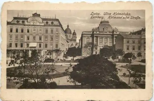 Lwow Lemberg - Hetmannsche Straße - Feldpost -740910