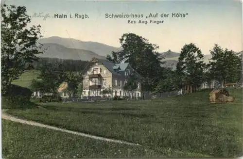 Hain im Riesengebirge - Schweizerhaus Auf der Höhe -741046
