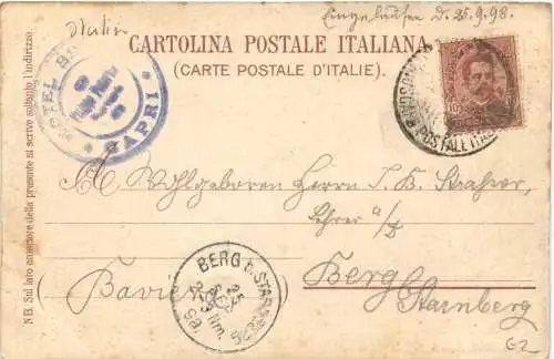 Capri - Grotta Azzura - Litho -740964