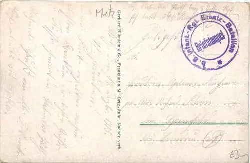 Metz - St. Georgenbrücke - Feldpost -741090