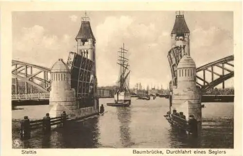Stettin - Baumbrücke -741184