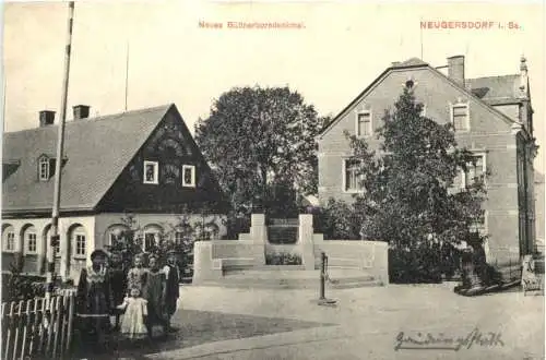 Neugersdorf - Neues Büttnerborndenkmal -741406
