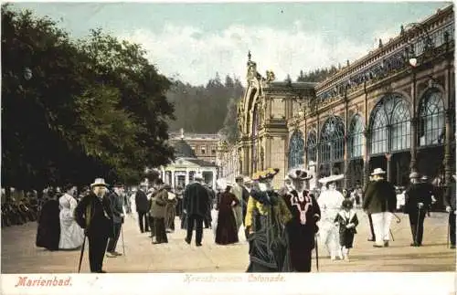 Marienbad - Kreuzbrunnen Colonade -741138
