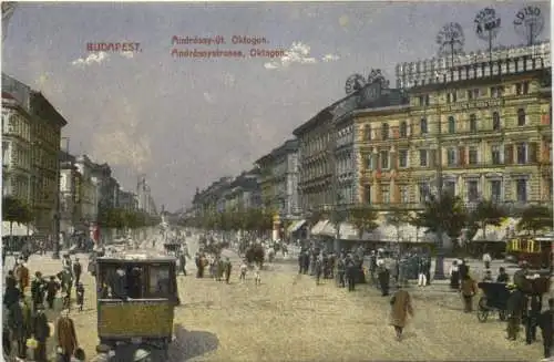 Budapest - Andrassy-ut Oktogon -741320