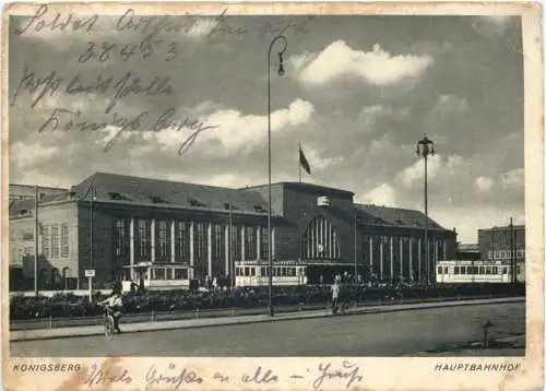 Ostpreussen - Königsberg - Hauptbahnhof -741258