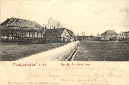 Neugersdorf in Sachsen - An der Landesgrenze -741430
