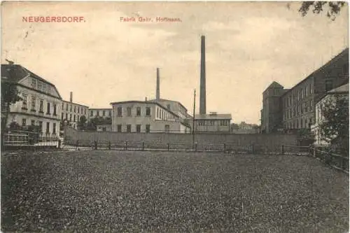 Neugersdorf in Sachsen - Fabrik Gebr. Hoffmann -741480