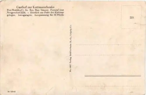 Walddorf am Kottmar - Gasthof zur Kottmarschenke -741792