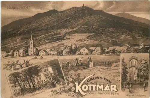 Walddorf in Sachsen - Gruss vom Kottmar -741768