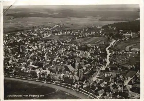 Gunzenhausen vom Flugzeug aus -741930