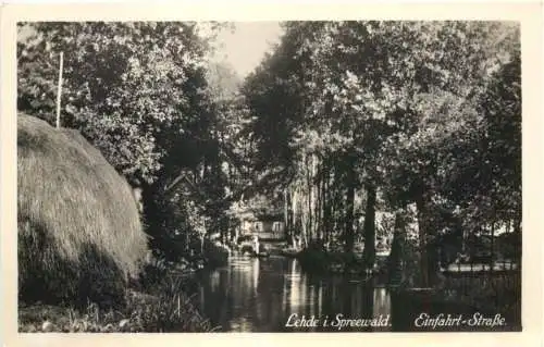 Lehde im Spreewald - Einfahrt Straße -741884