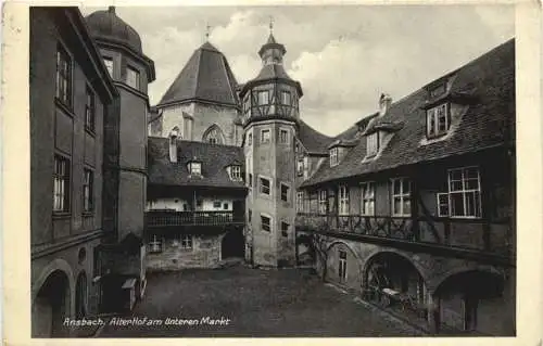 Ansbach - Alter Hof am Unteren Markt -741990