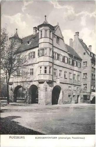 Augsburg - Burggrafenturm -742010