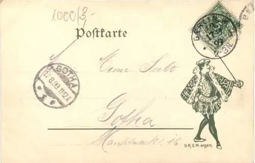 Berlin - Lessing-Denkmal -742084