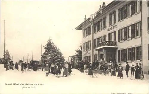 Oton de Vaud - Grand Hotel des Rasses en hiver -742018