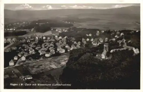 HAgen in Westfalen mit Wasserturm - 3. Reich -742038