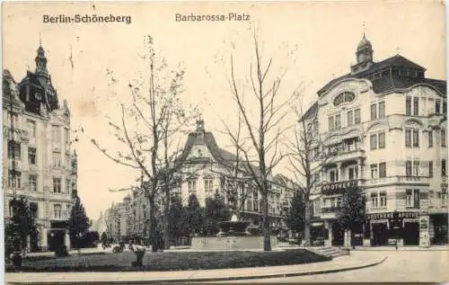 Berlin-Schöneberg - Barbarossa Platz -742110