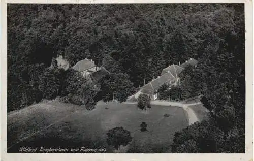 Wildbad Burgbernheim vom Flugzeug aus -741954