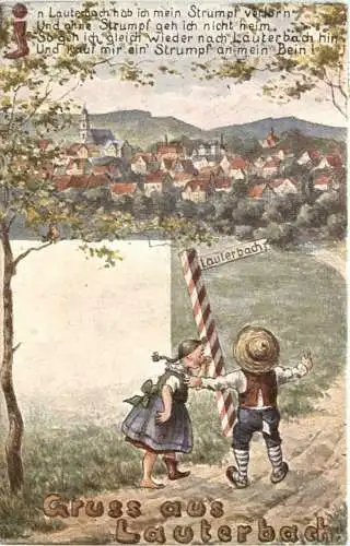 Gruss aus Lauterbach in Hessen -742202