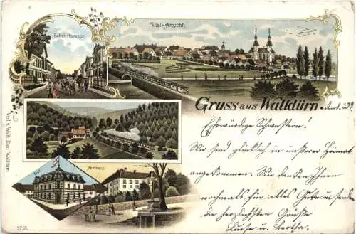 Gruss aus Walldürn - Litho -742248