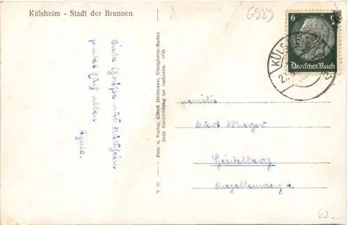 Gruß aus Külsheim -742300