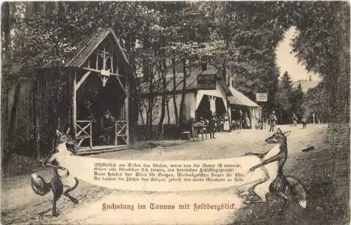 Fuchstanz im Taunus mit Feldbergblick -742194