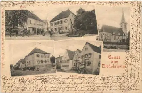 Gruss aus Diedelsheim - Bretten -742338