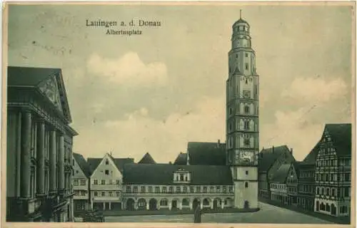 Lauingen an der Donau - Albertusplatz -742526